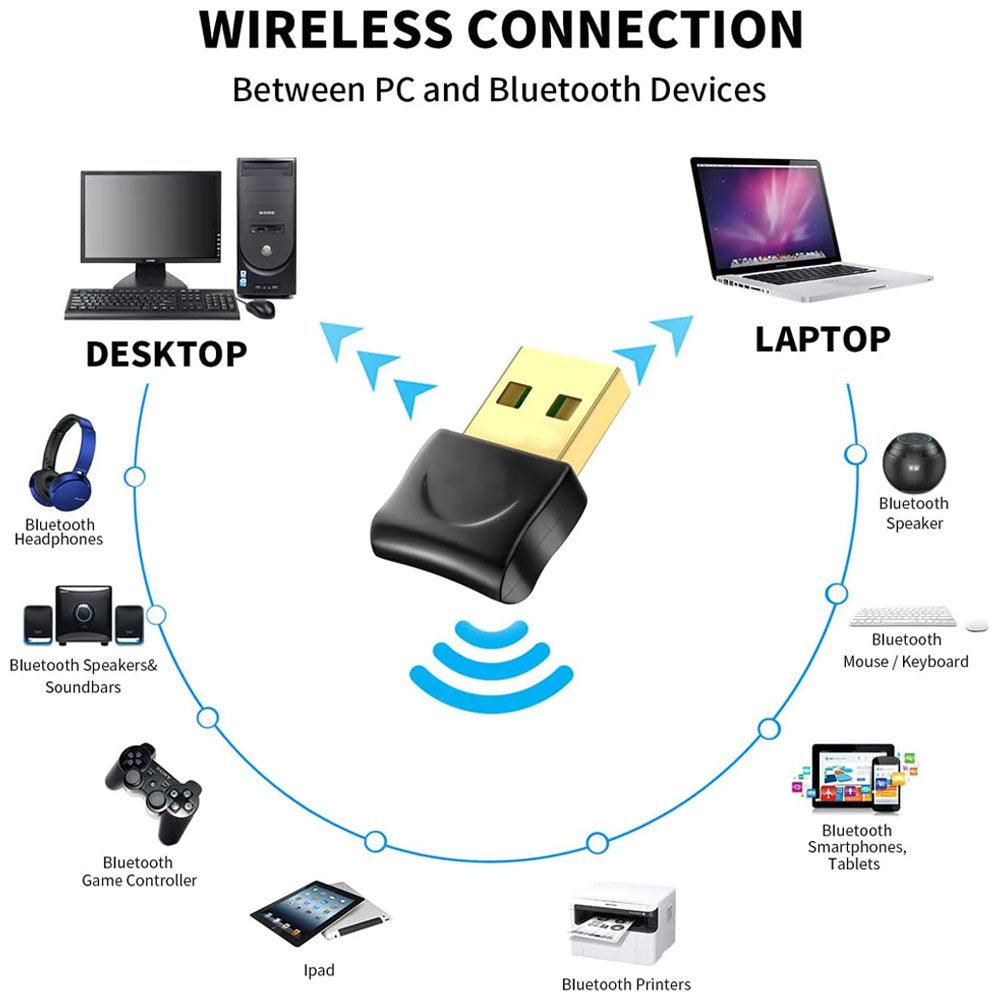 Gigamax Plus USB Bluetooth Dongle Adapter V6.0 - Kimo Store