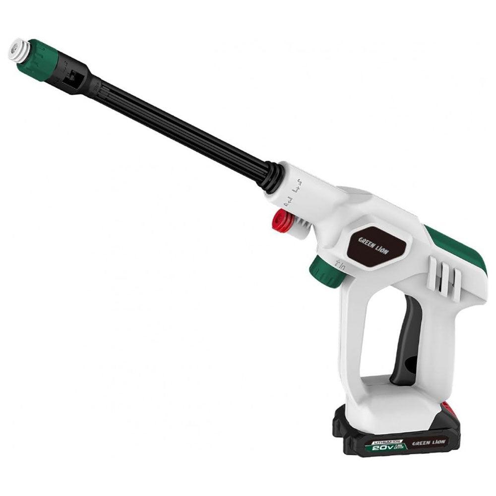 Green Lion Wireless Pressure Wash Gun GNCLNGUNWH 130W 2000mAh - White - Kimo Store