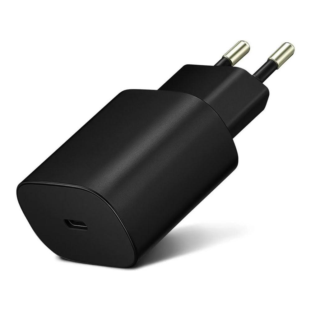 شاحن حائط هافيت بمنفذ تايب سي بقوة 25 وات شاحن سريع UC25W - أسود