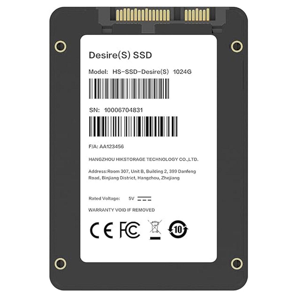 هارد درايف SSD هيكفيجن 1024 جيجابايت ساتا 2.5 بوصة Desire 