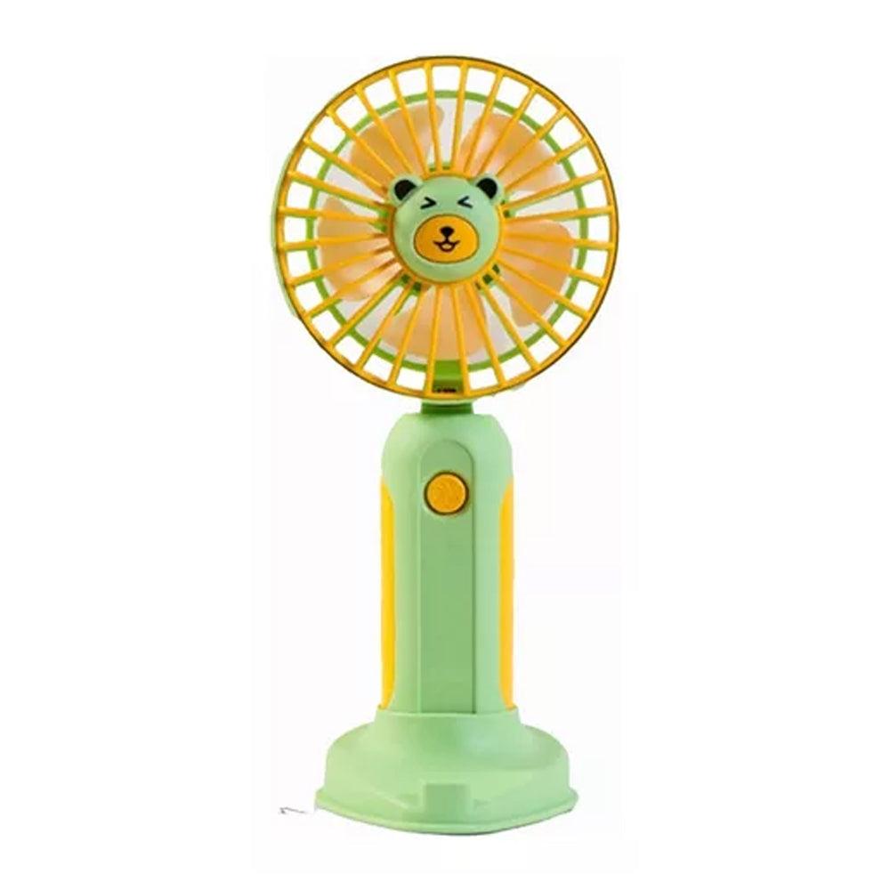 HK59-3 Rechargeable Handheld Mini Fan With Phone Holder