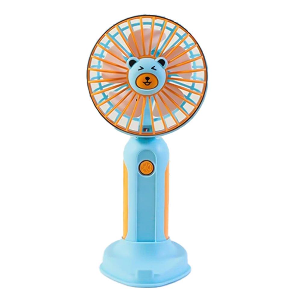  Rechargeable Handheld Mini Fan With Phone Holder
