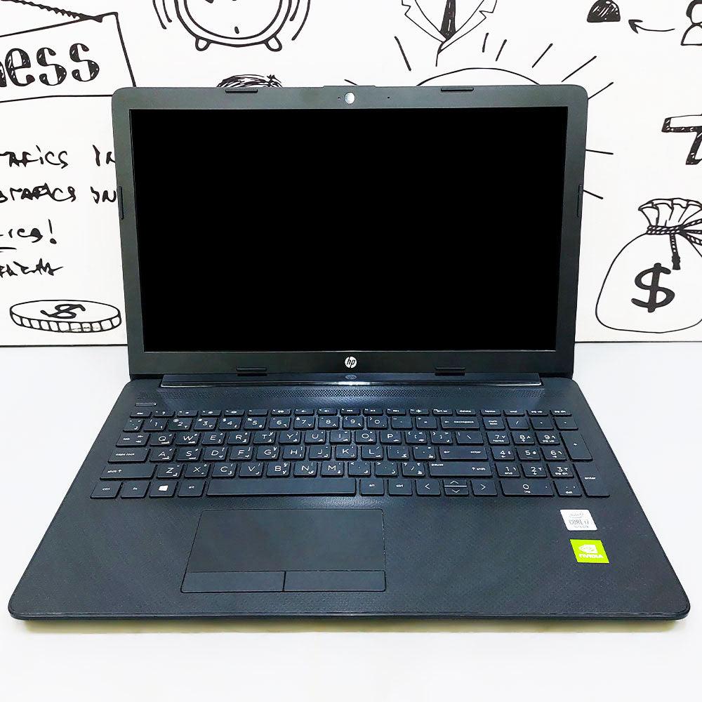 HP 15-DA2005NE Laptop (Intel Core i7-10510U - 16GB DDR4 - 256GB M.2 + HDD 500GB - Nvidia Geforce MX 130 4GB - 15.6 Inch HD - Cam - DVD RW) Used - Kimo Store