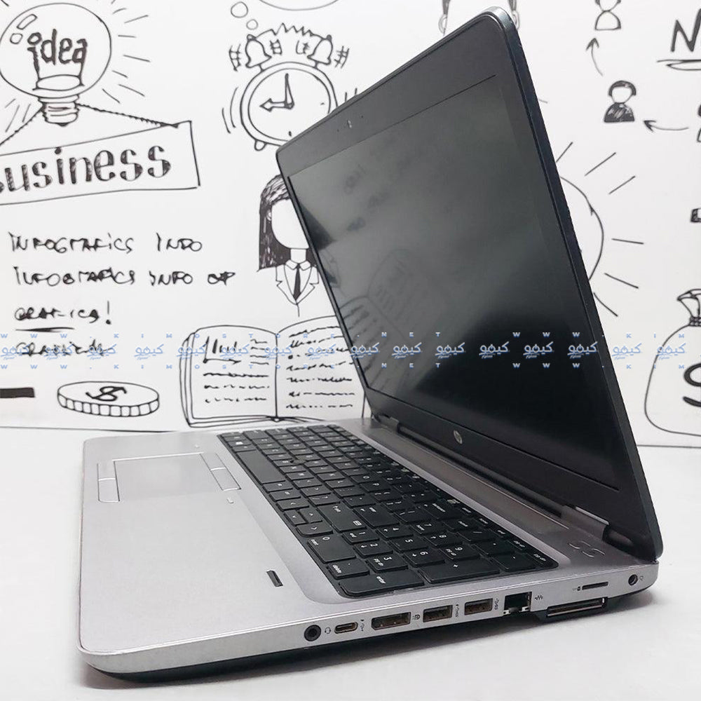 HP EliteBook 850 G3 Laptop (Intel Core i5-6300U - 8GB DDR4 - SSD 256GB - Intel HD Graphics - 15.6 Inch HD - Cam) Original Used