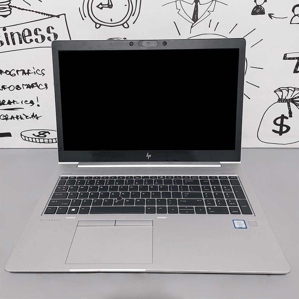 HP EliteBook 850 G6 Laptop (Intel Core i7-8665U - 8GB DDR4 - M.2 256GB - Intel UHD Graphics - 15.6 Inch FHD IPS - Cam) Original Used - Kimo Store