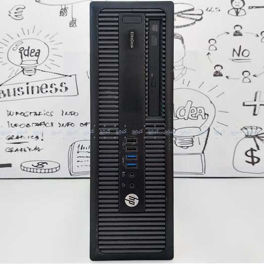 كمبيوتر ديسك توب اتش بى EliteDesk 705 G3 SFF (اى ام دى برو A12-8870 - رام 8 جيجابايت DDR4 - اى ام دى راديون R7 جرافيكس) استعمال خارج
