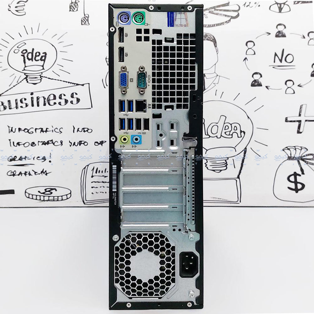 HP EliteDesk 705 G3 SFF Desktop PC (AMD Pro A12-8870 - 8GB DDR4 - No Hard - AMD Radeon R7 Graphics - DVD RW) Original Used