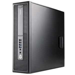 كمبيوتر ديسك توب اتش بي EliteDesk 800 G2 SFF (انتل كور i5-6500 - رام 8 جيجابايت DDR4 - بدون هارد - انتل HD جرافيكس) استعمال خارج