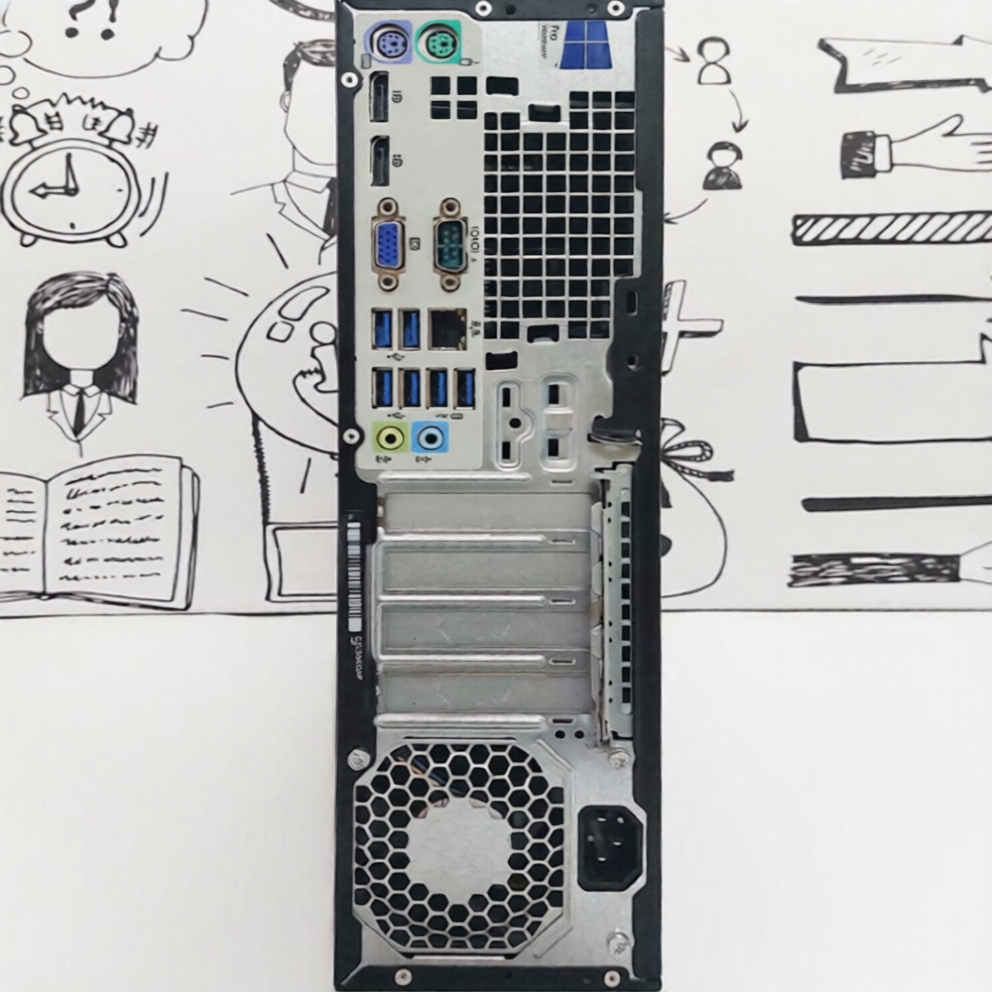 كمبيوتر ديسك توب اتش بى EliteDesk 800 G2 SFF (انتل كور i7-6700 - رام 8 جيجابايت DDR4 - انتل HD جرافيكس) استعمال خارج