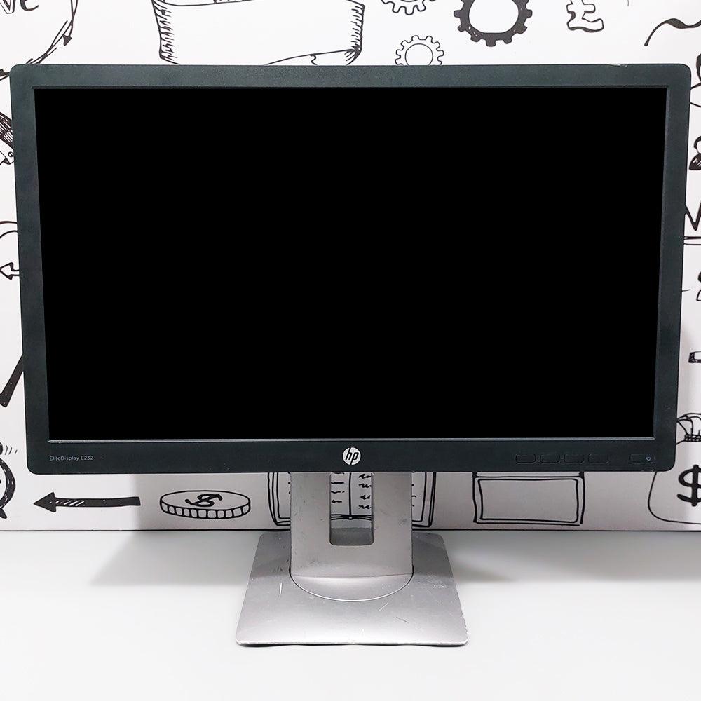 شاشة اتش بي EliteDisplay E232 مسطحة 23 بوصة LED FHD HDMI استعمال خارج