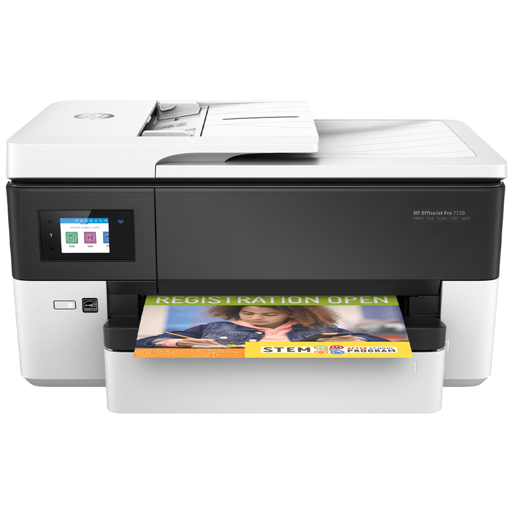 HP Officejet Pro 7720 Wireless All-in-One Printer (Print - Copy - Scan - Fax)