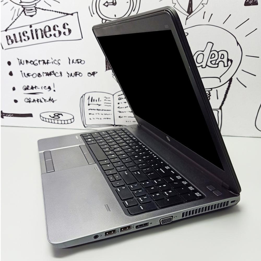 HP ProBook 650 G1 Laptop (Intel Core i7-4610M - 8GB DDR3 - HDD 500GB - Intel HD Graphics - 15.6 Inch HD - DVD RW) Original Used - Kimo Store