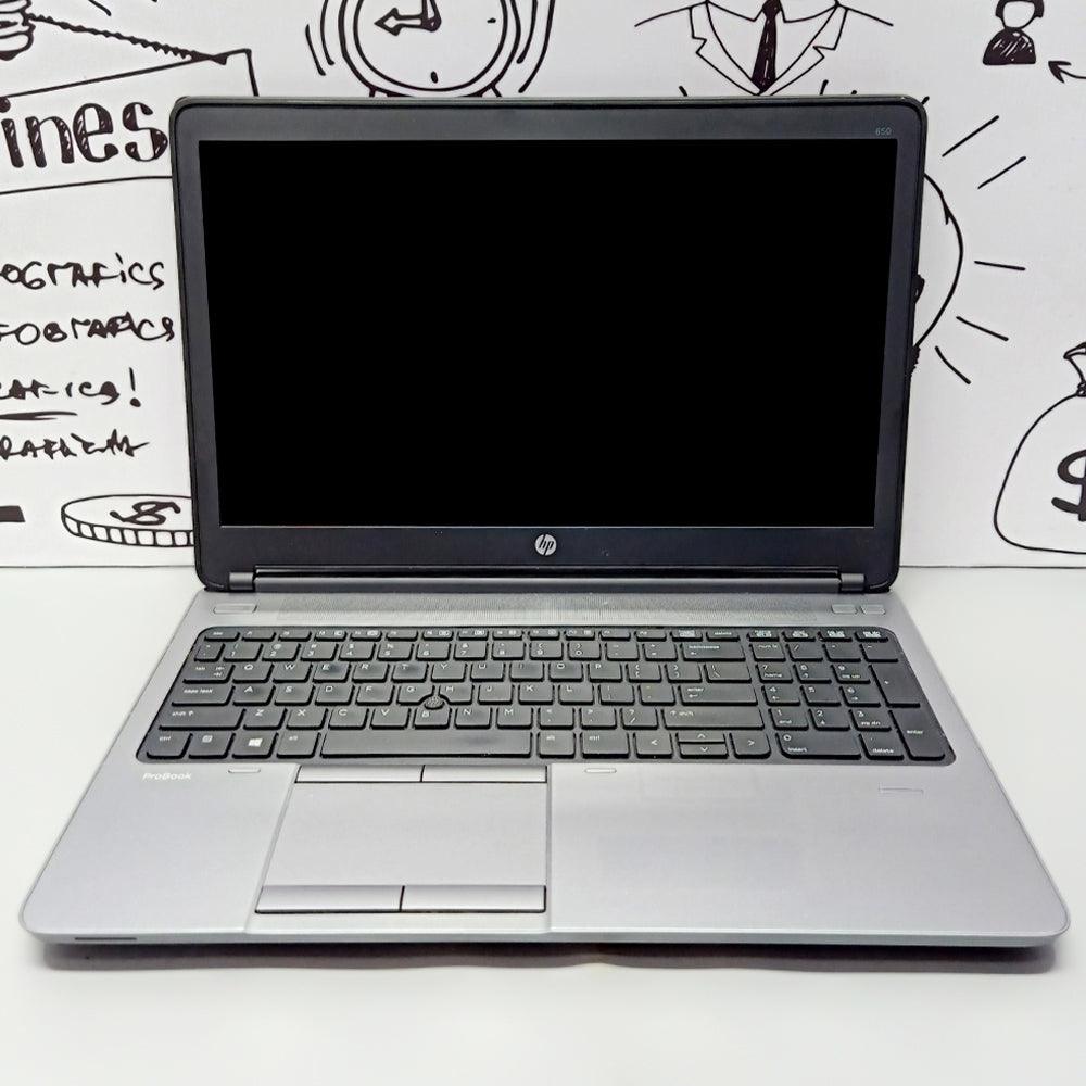 HP ProBook 650 G1 Laptop (Intel Core i7-4610M - 8GB DDR3 - SSD 180GB - Intel HD Graphics - 15.6 Inch HD - DVD RW) Original Used - Kimo Store