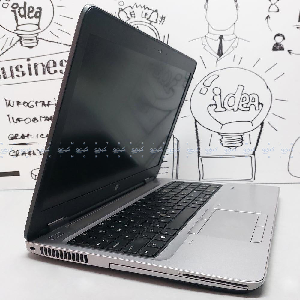 لاب توب اتش بي ProBook 650 G2 (انتل كور i5-6200U - رام 8 جيجابايت DDR4 - هارد 256 جيجابايت SSD - انتل HD جرافيكس - 15.6 بوصة HD - كاميرا - DVD RW) استعمال الخارج
