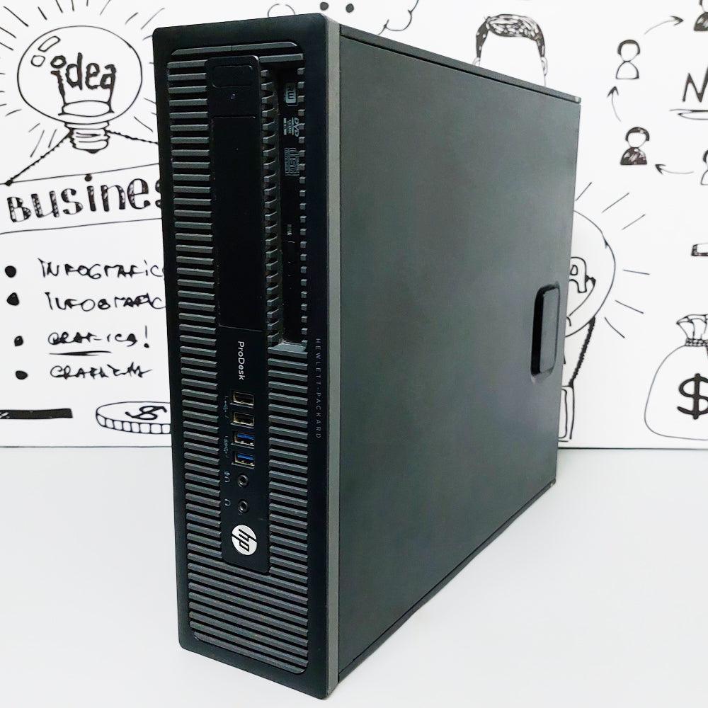 HP ProDesk 600 G1 Desktop PC (Intel Core i5-4570 - 8GB DDR3 - No Hard - Intel HD Graphics - DVD RW) Original Used - Kimo Store