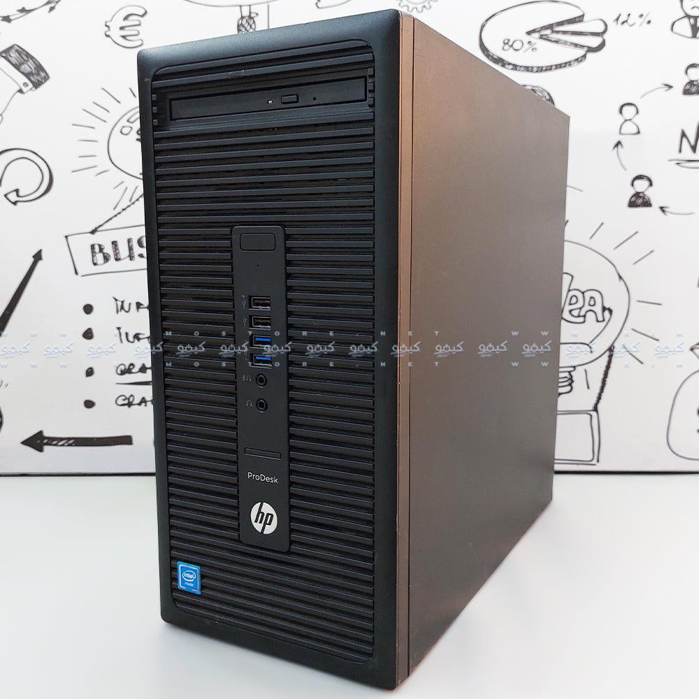 كمبيوتر تاور اتش ProDesk 600 G2 MT  (انتل كور i5-6400 - رام 8 جيجابايت DDR4 - بدون هارد - انتل HD جرافيكس) استعمال خارج