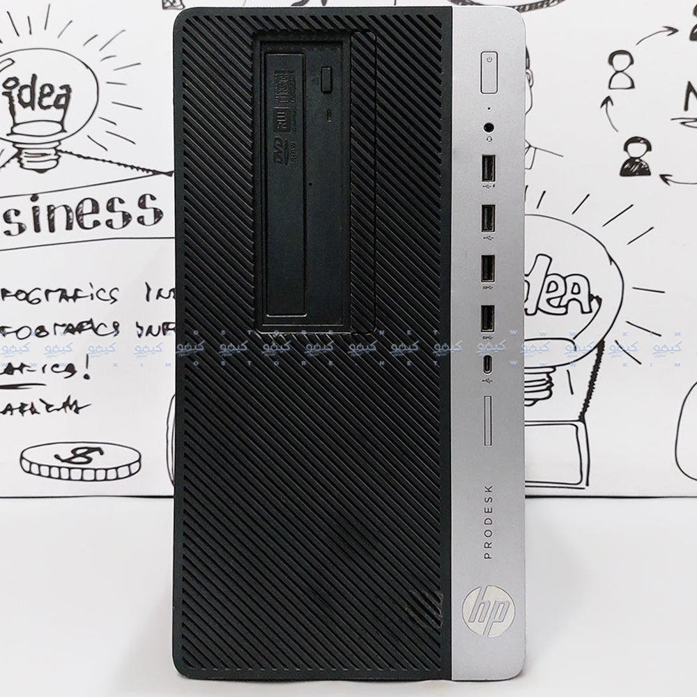 كمبيوتر تاور اتش بى ProDesk 600 G3 (انتل كور i7-7700 - رام 8 جيجابايت DDR4 - بدون هارد - انتل HD جرافيكس - DVD RW) استعمال خارج