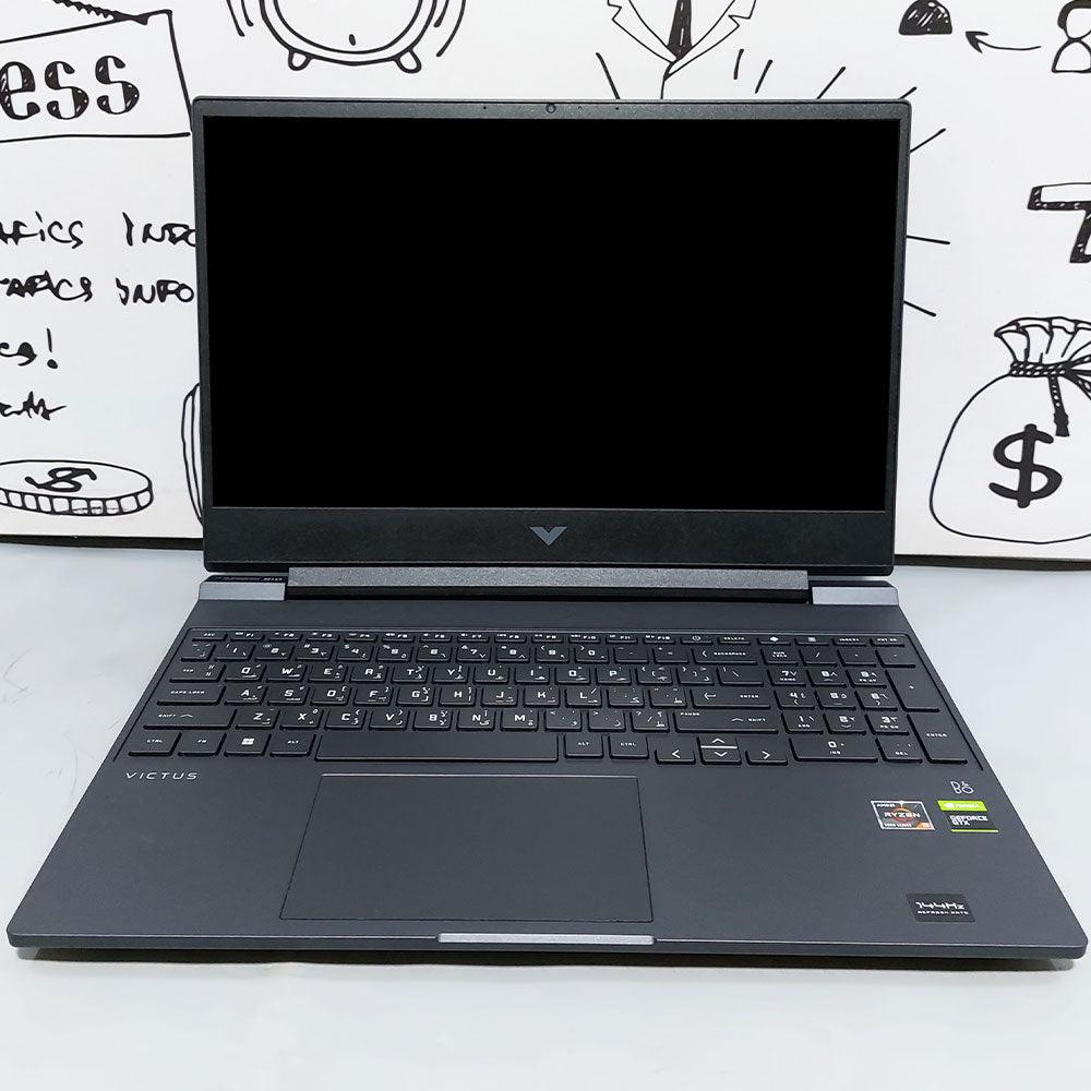 HP Victus 15-FB0035NE Laptop (AMD Ryzen 5-5600H - 16GB Ram - M.2 NVMe 1TB - Nvidia GeForce GTX 1650 4GB - 15.6 Inch FHD IPS 144Hz - Win11) - Mica Silver (Used) - Kimo Store