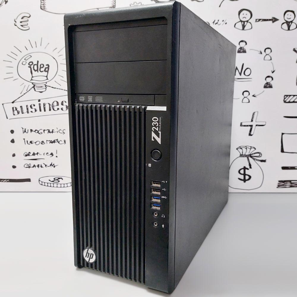 HP Z230 Tower Workstation (Intel Core E3-1225 V3 - 8GB DDR3 - No Hard - Intel HD Graphics - DVD RW) Original Used - Kimo Store