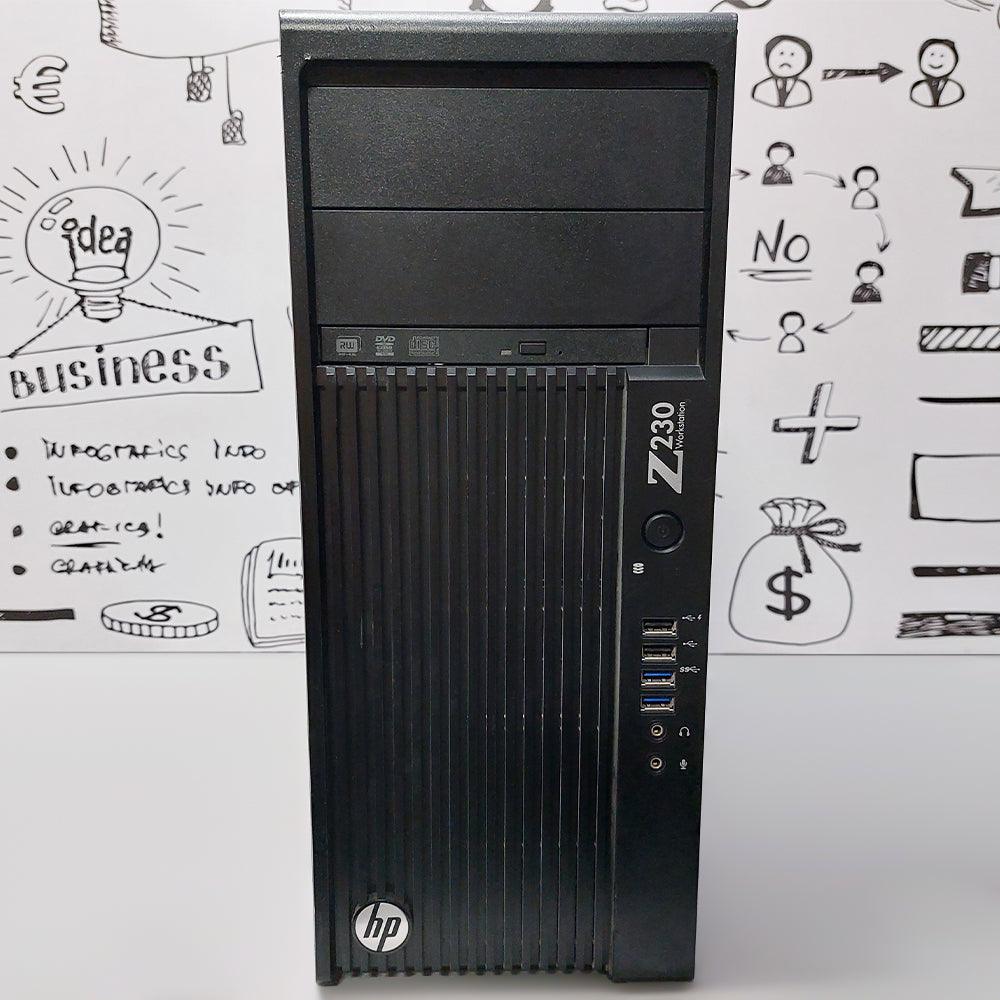 HPWorkstationZ230_IntelCorei7-4790-8GBDDR3-HDD500GB-IntelHDGraphics-DVDRW_OriginalUsed