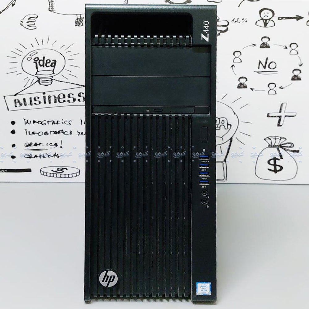 كمبيوتر ورك ستيشن اتش بي Z440 (انتل زيون E5-1660 V4 - رام 16 جيجابايت DDR4 - بدون هارد - بدون كارت شاشة - DVD RW) استعمال خارج