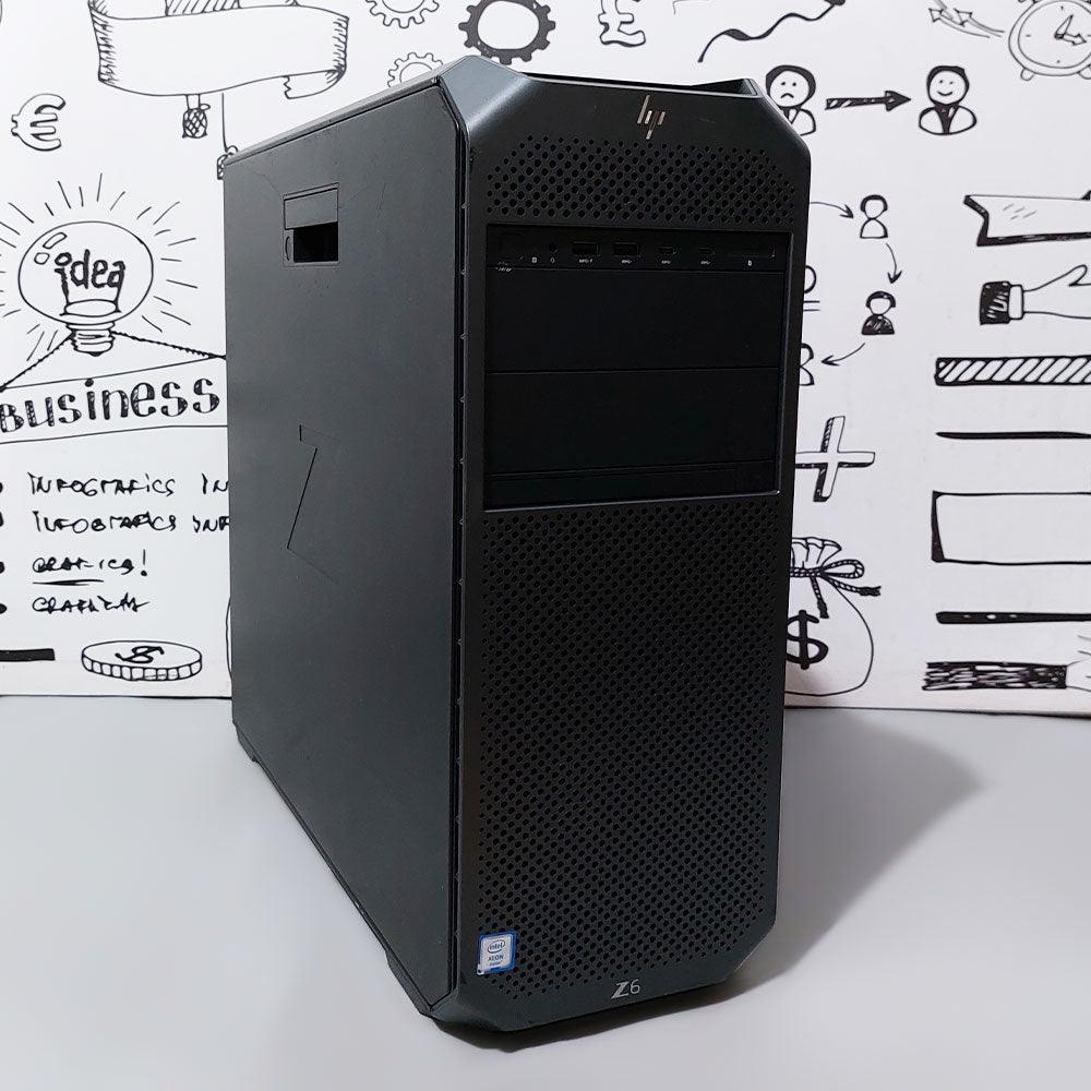 HP Z6 G4 Workstation (2xCPU Intel Xeon Gold 5122 3.60GHz - 64GB DDR4 - M.2 512GB - Nvidia GeForce GTX TITAN X 12GB) Original Used