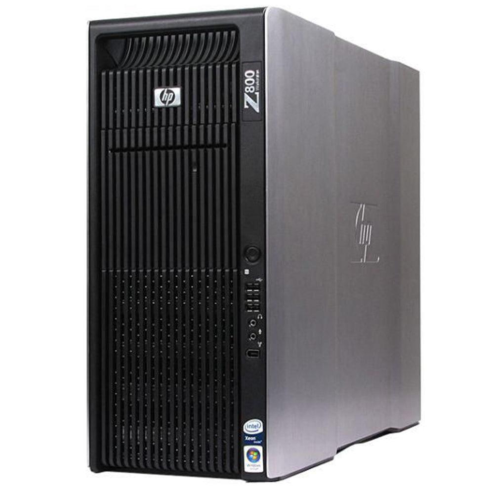HP Z800 Tower Workstation (2x CPU Intel Xeon E5620 - 8GB DDR3 - No Hard - AMD Radeon HD 5450 1GB - DVD RW) Original Used - Kimo Store