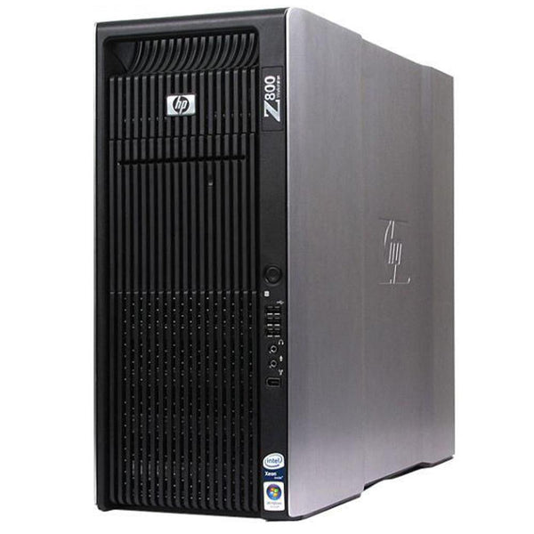 HP Z800 Tower Workstation (2x CPU Intel Xeon E5620 - 8GB DDR3 - No Hard -  AMD Radeon HD 5450 1GB - DVD RW) Original Used