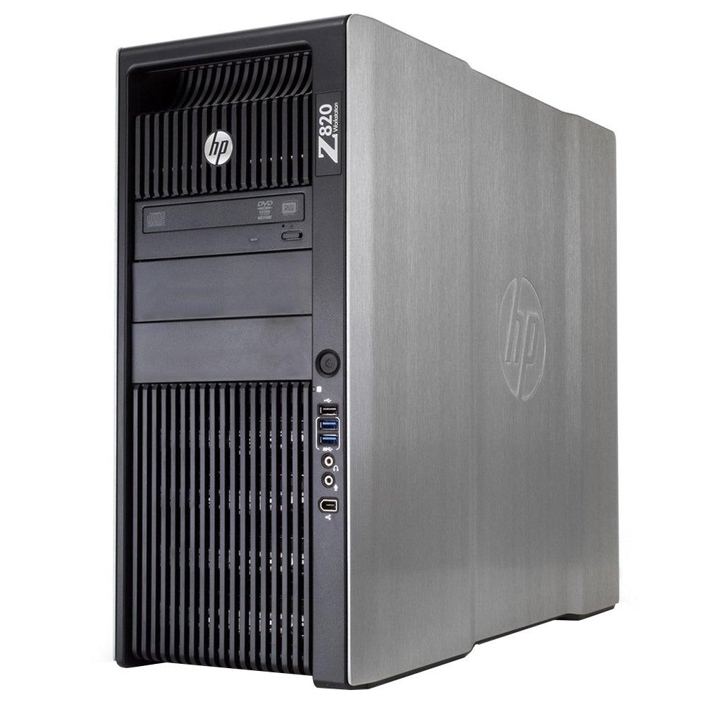 HP Z820 Workstation (2xCPU Intel Xeon E5-2630 V2 - 16GB DDR3 - No Hard - No Graphics Card - DVD RW) Original Used - Kimo Store