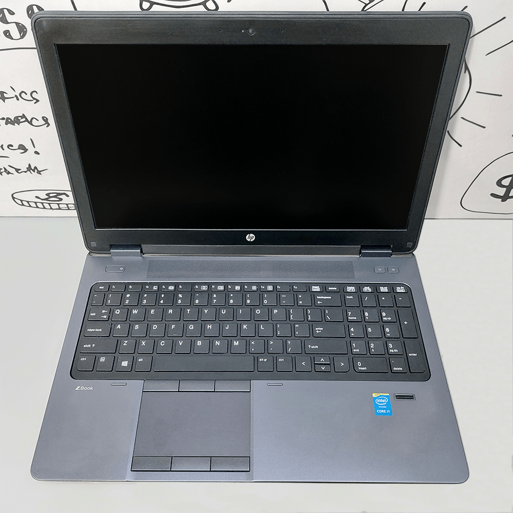 HP ZBook 15 G2 Mobile Workstation Laptop (Intel Core i5-4340M - 8GB DDR3 - SSD 256GB - Nvidia Quadro K610M 1GB - 15.6 Inch FHD Cam - DVD RW) Original Used