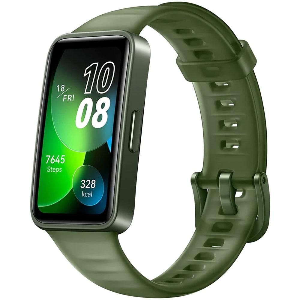 Huawei Band 8 ASK-B19 Emerald Green Durable Polymer Case With Emerald Green Silicone Strap