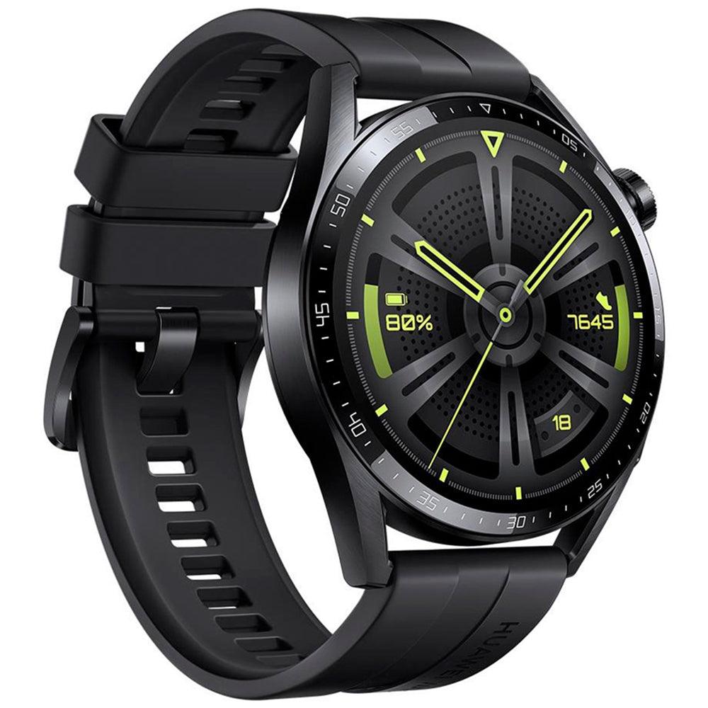 Huawei Watch GT 3 JPT-B29 (46mm - GPS) Black Stainless Steel Case with Black