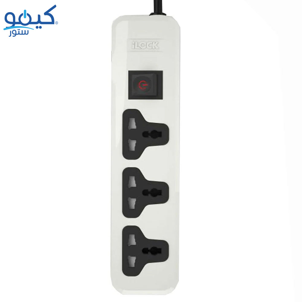 مشترك كهرباء أيلوك 3 منافذ 2860 وات 2 متر 5065 