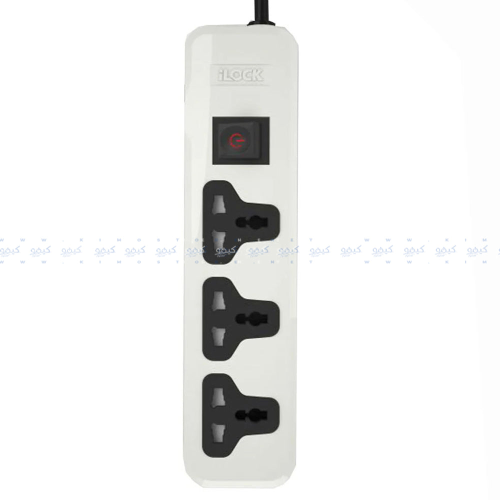 مشترك كهرباء أيلوك 3 منافذ 2860 وات 2 متر 5065 
