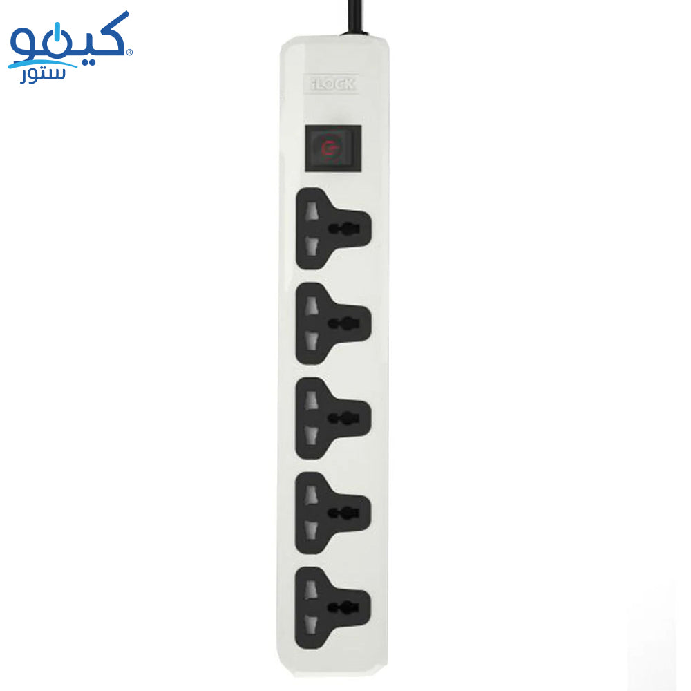 مشترك كهرباء أيلوك 5 منافذ 2860 وات 2 متر 5066