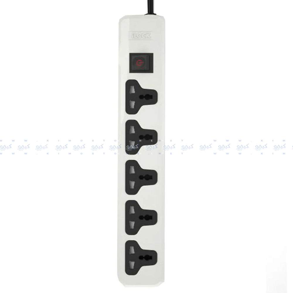 مشترك كهرباء أيلوك 5 منافذ 2860 وات 2 متر 5066