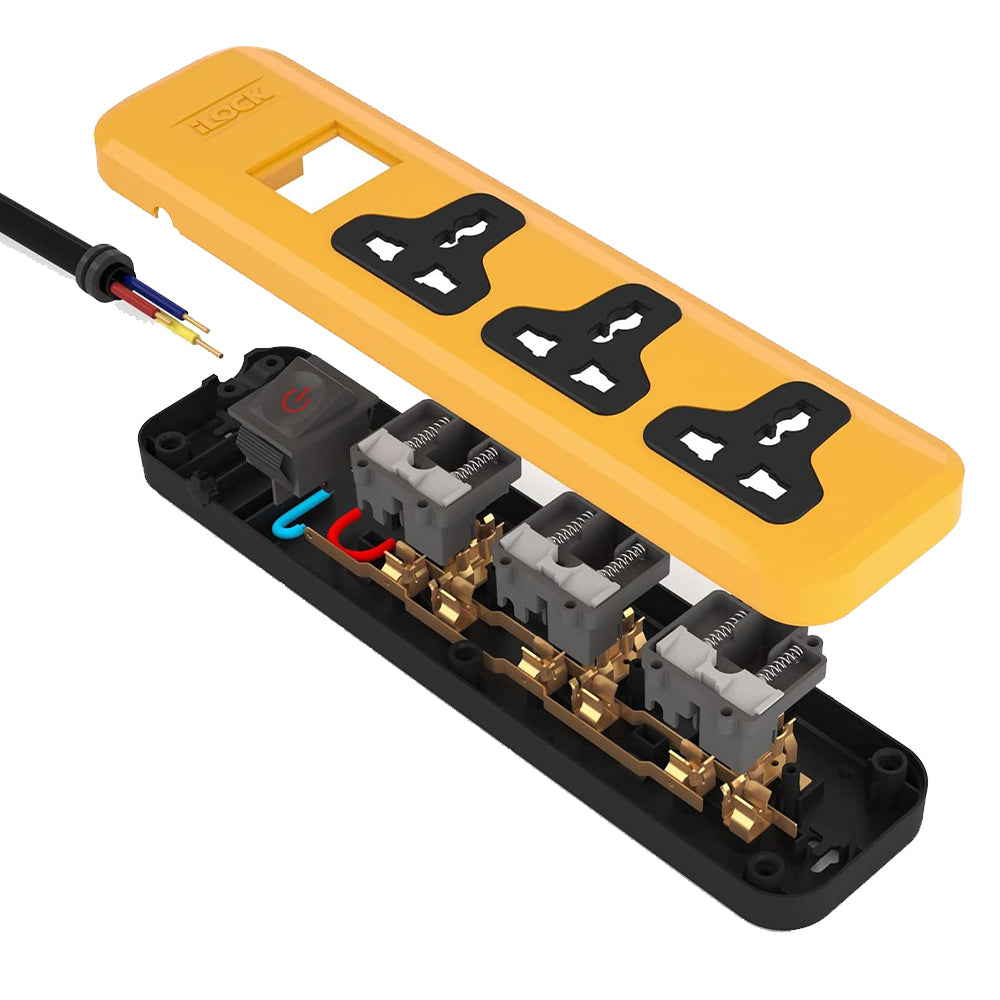 مشترك كهرباء أي لوك 3 منافذ 2860 وات 3 متر 5068 