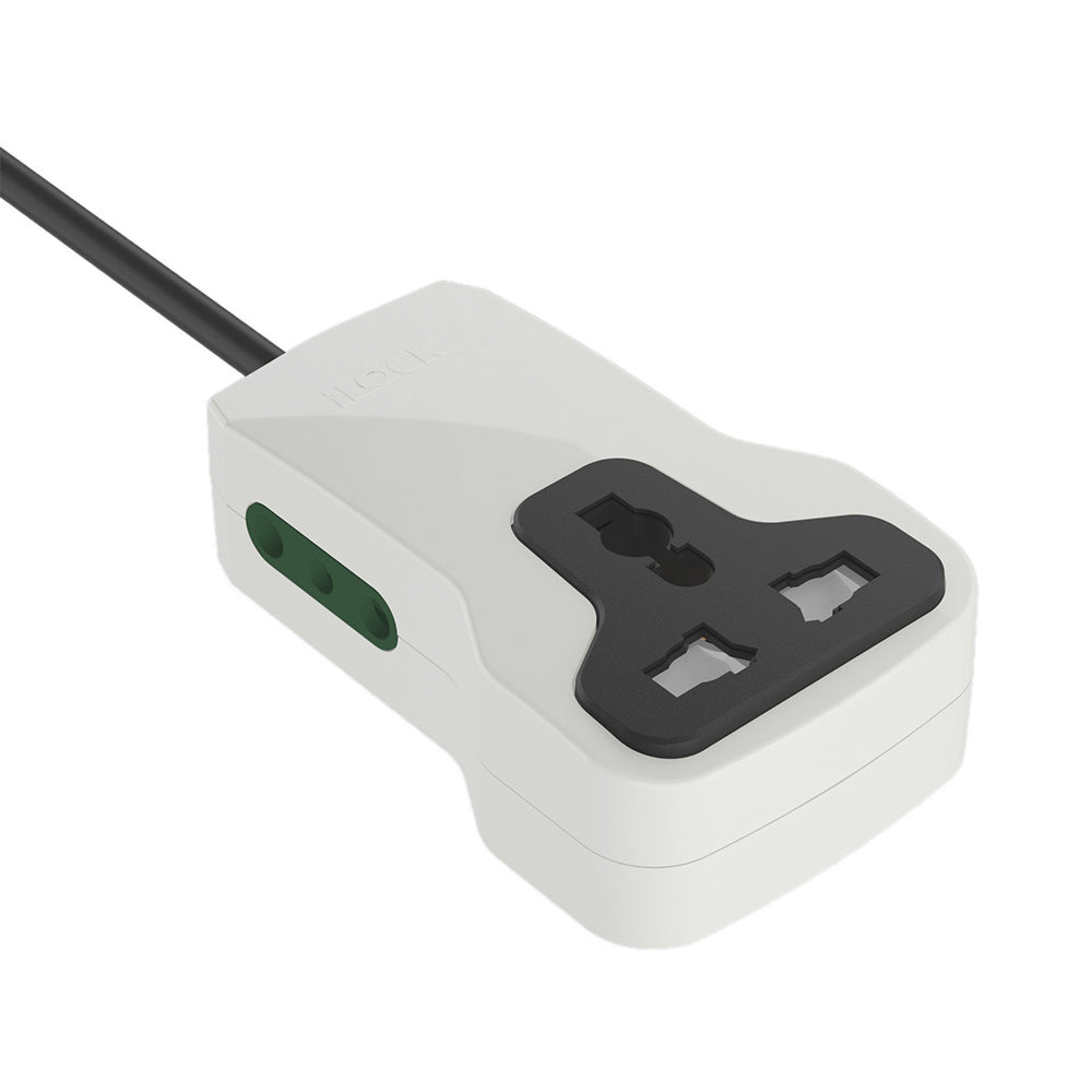iLock 5124 3Port Mini Power Strip 2500W 3m