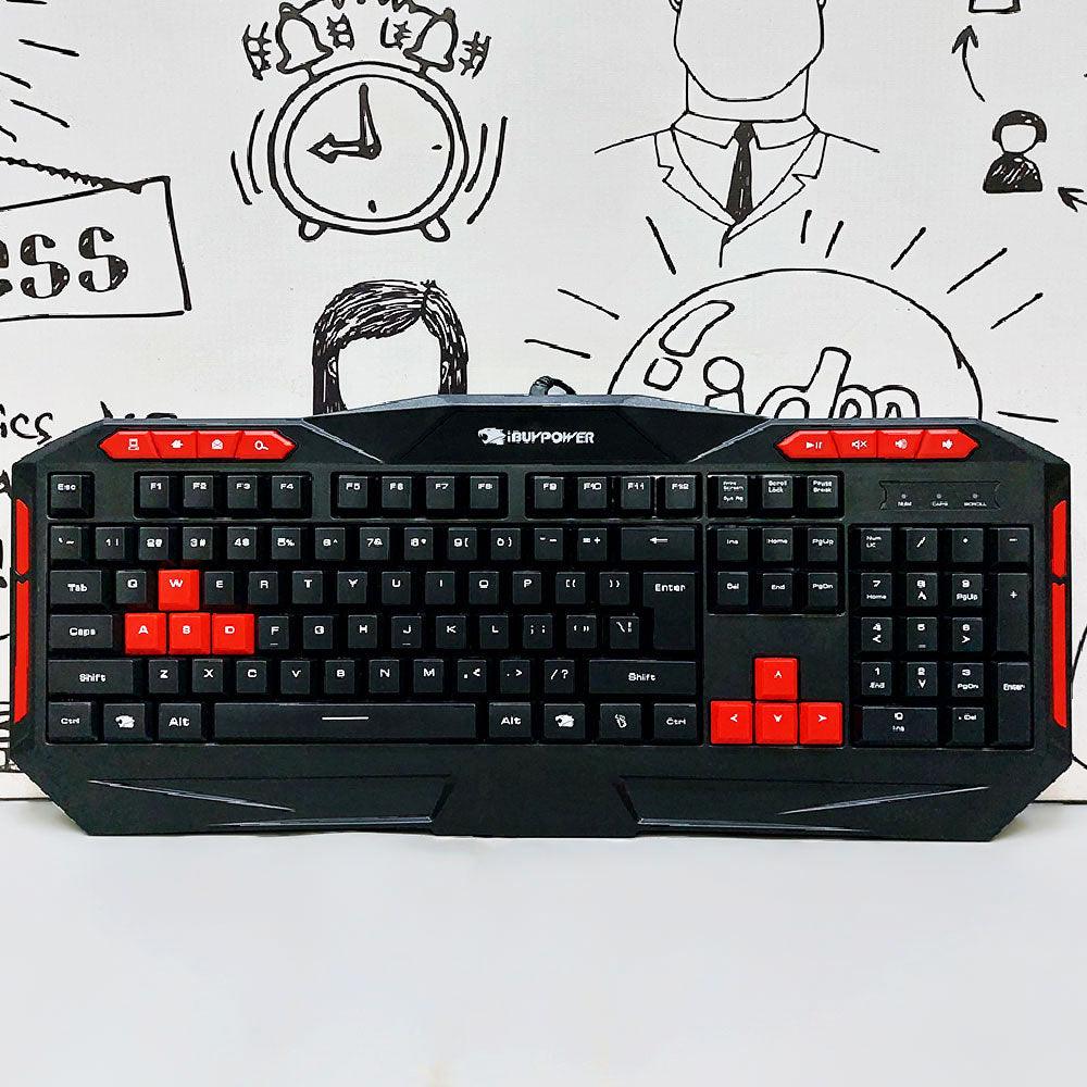 iBuyPower Ares E1 Wired Gaming Keyboard (Original Used) - Kimo Store
