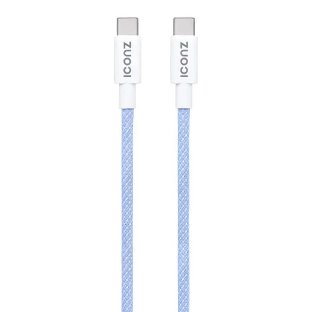 Iconz Link C16 CCD1L Type-C To Type-C Cable 36W Fast Charging 1m - Blue