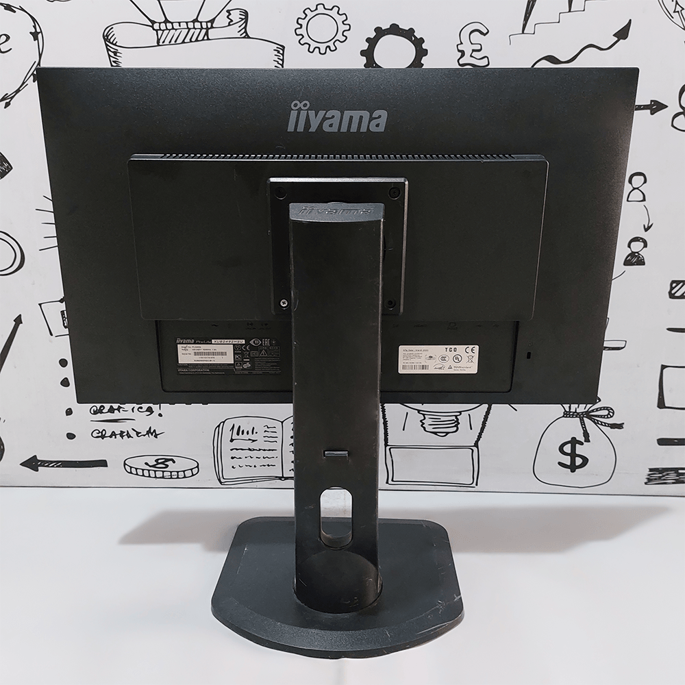 IIYAMA PL2492H 24 Inch IPS LED FHD HDMI Frameless Monitor (Grade A) Original Used - Kimo Store