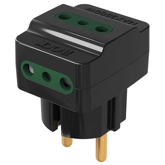 iLock 5005 3-Way Power Plug 3500W - Black