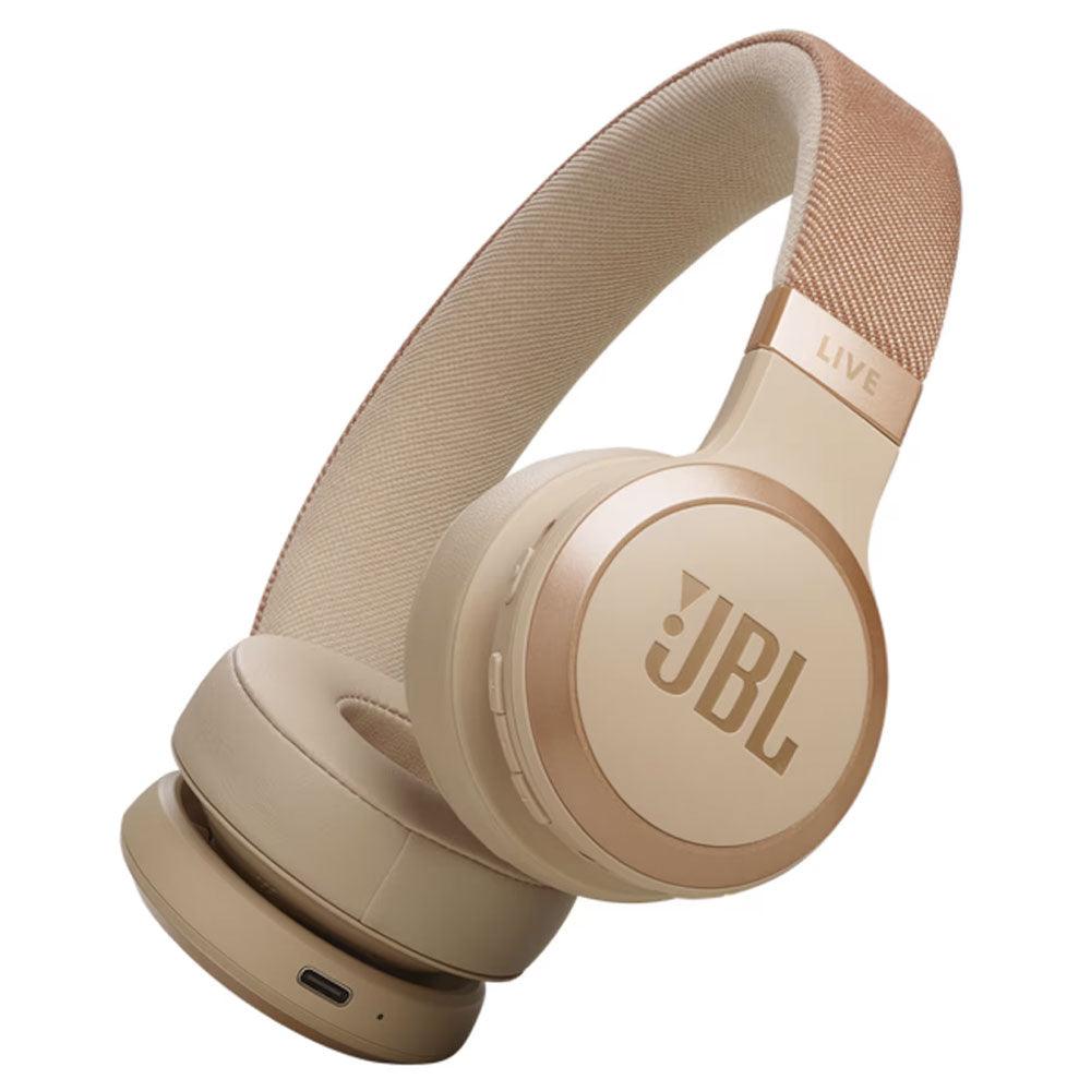 JBL Live 670NC Bluetooth Headphone - Beige