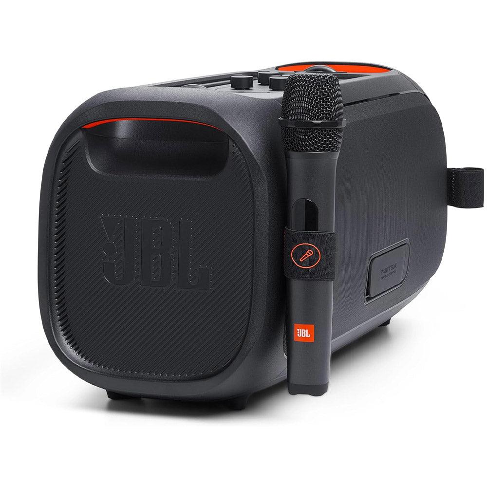 JBL PartyBox On-The-Go Essential Portable Bluetooth With Mic - Black