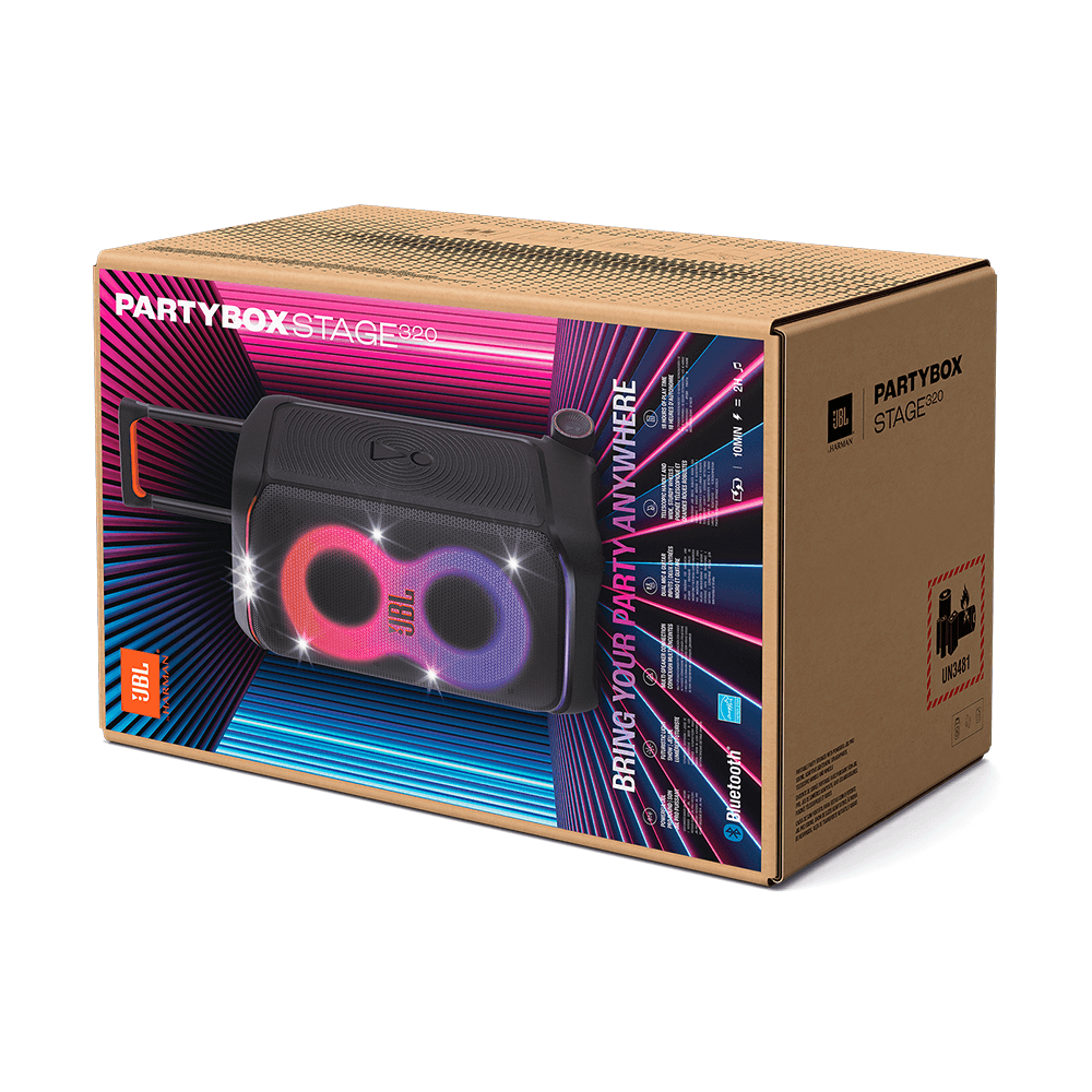 JBL PartyBox Stage 320 Portable Bluetooth Speaker - Kimo Store