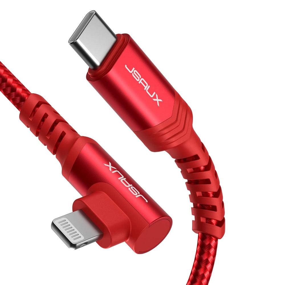 Jsaux CL0175 Flex Series Type-C To Lightning Cable 1.2m - Red
