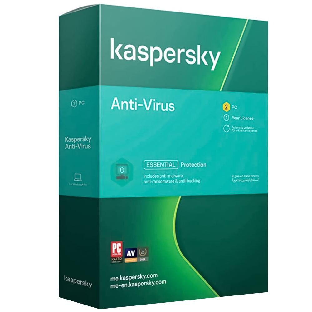 Kaspersky Anti-Virus Essential Protection 2 Devices - Kimo Store