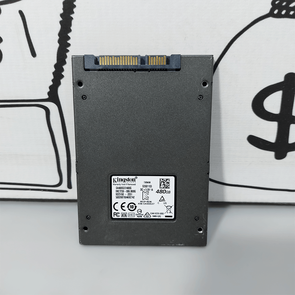 Kingston A400 480GB SATA 2.5 Inch Internal SSD (Used)
