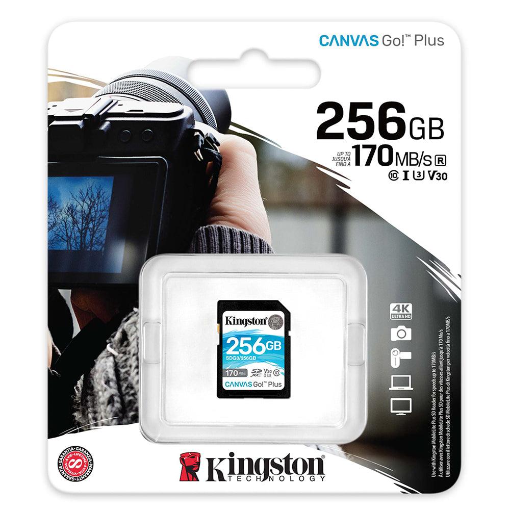 Kingston Canvas Go Plus SDG3 Memory Card