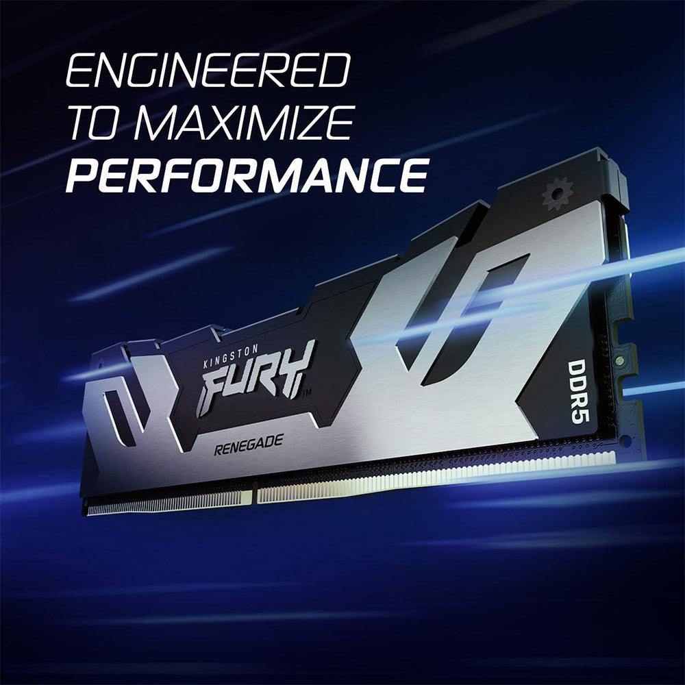 رام كينجستون فيوري رينيجيد 16 جيجابايت 7200 ميجا ترانسفير/ثانية DDR5 